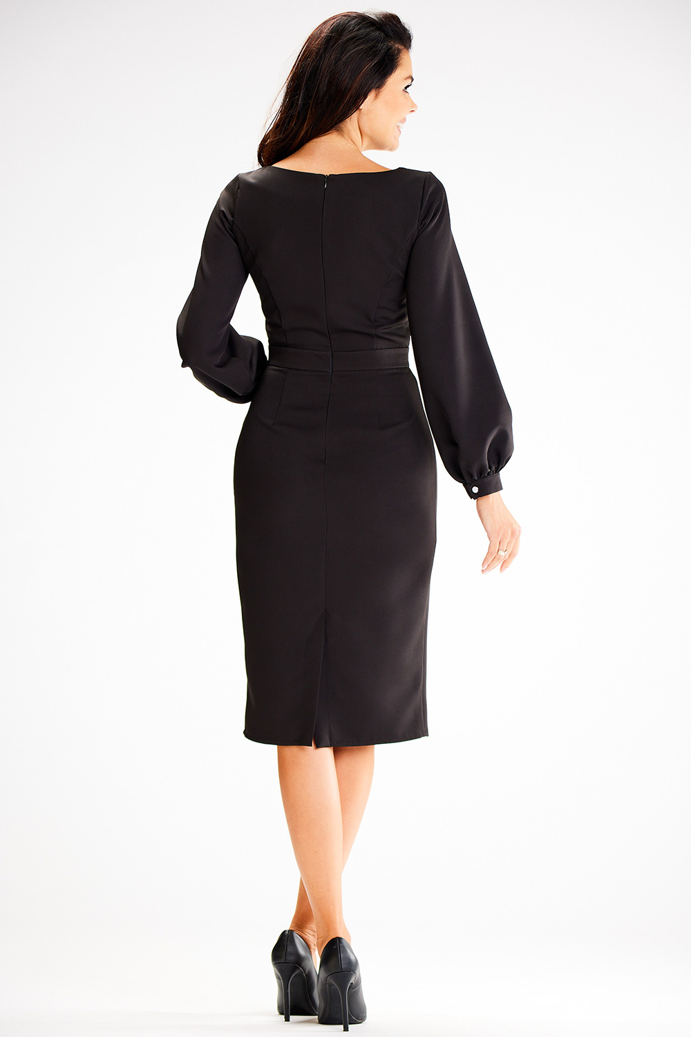 Sukienka Model A597 Black - awama - obrazek 4