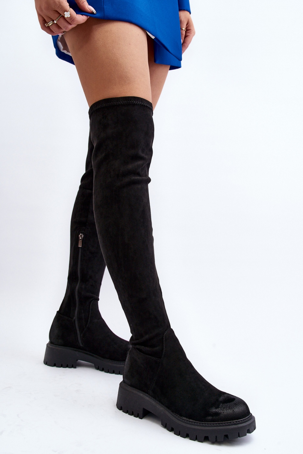 Kozaki Model La.Fi 270068B-SU Black - Step in style - obrazek 2