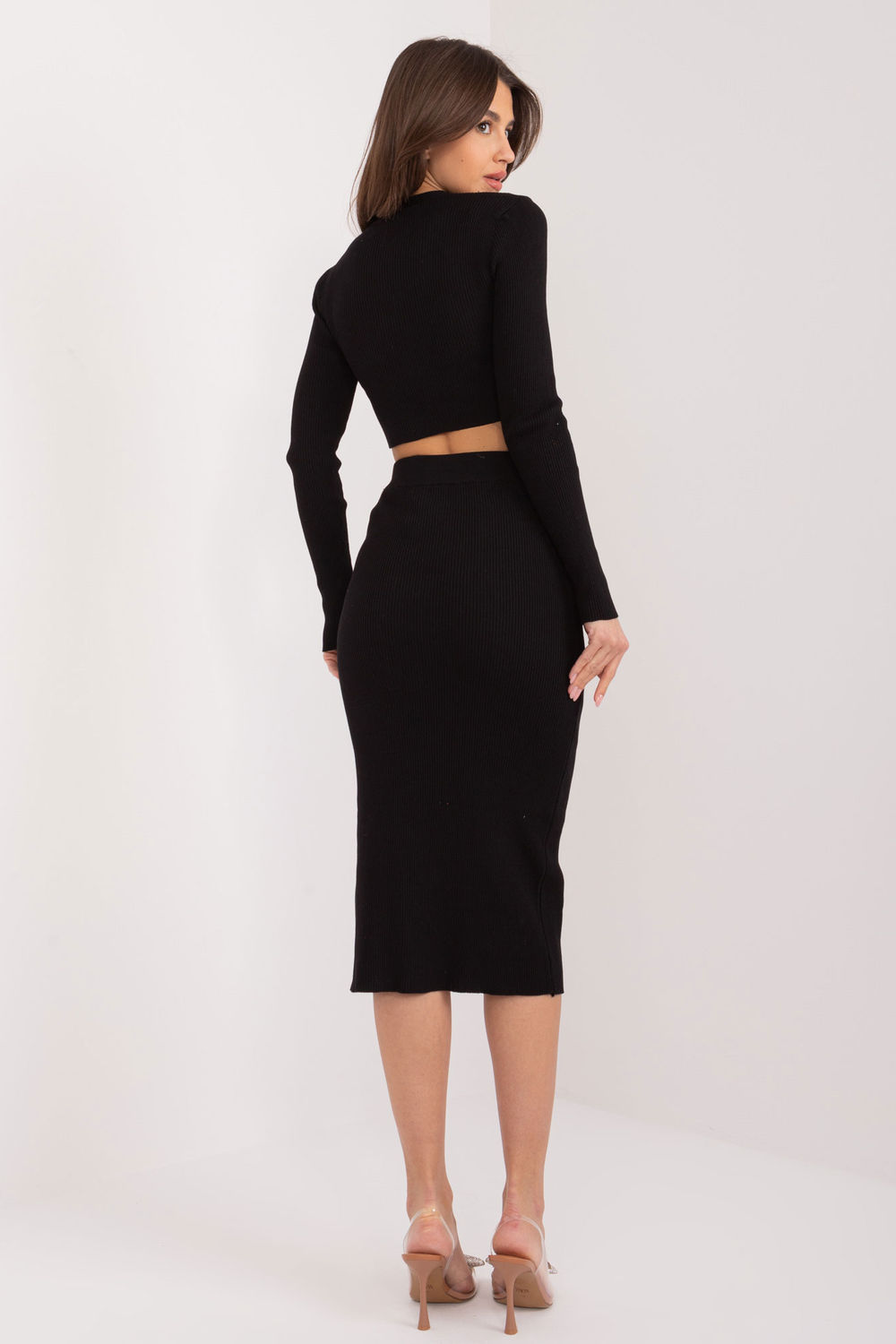 Spódnica Komplet Model EM-KMPL-ZM13013.67 Black - Factory Price - obrazek 3