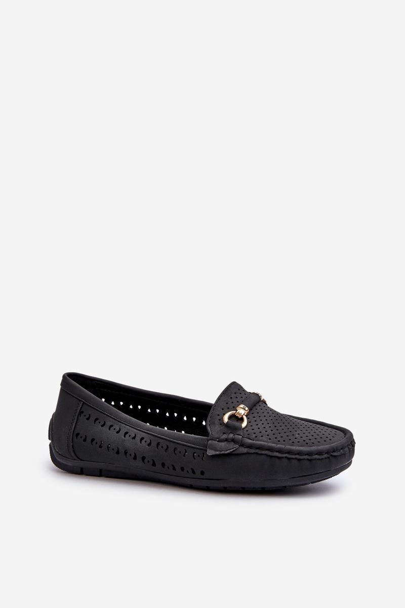 Mokasyny Model Kaydance VG251 Black - Step in style - obrazek 2