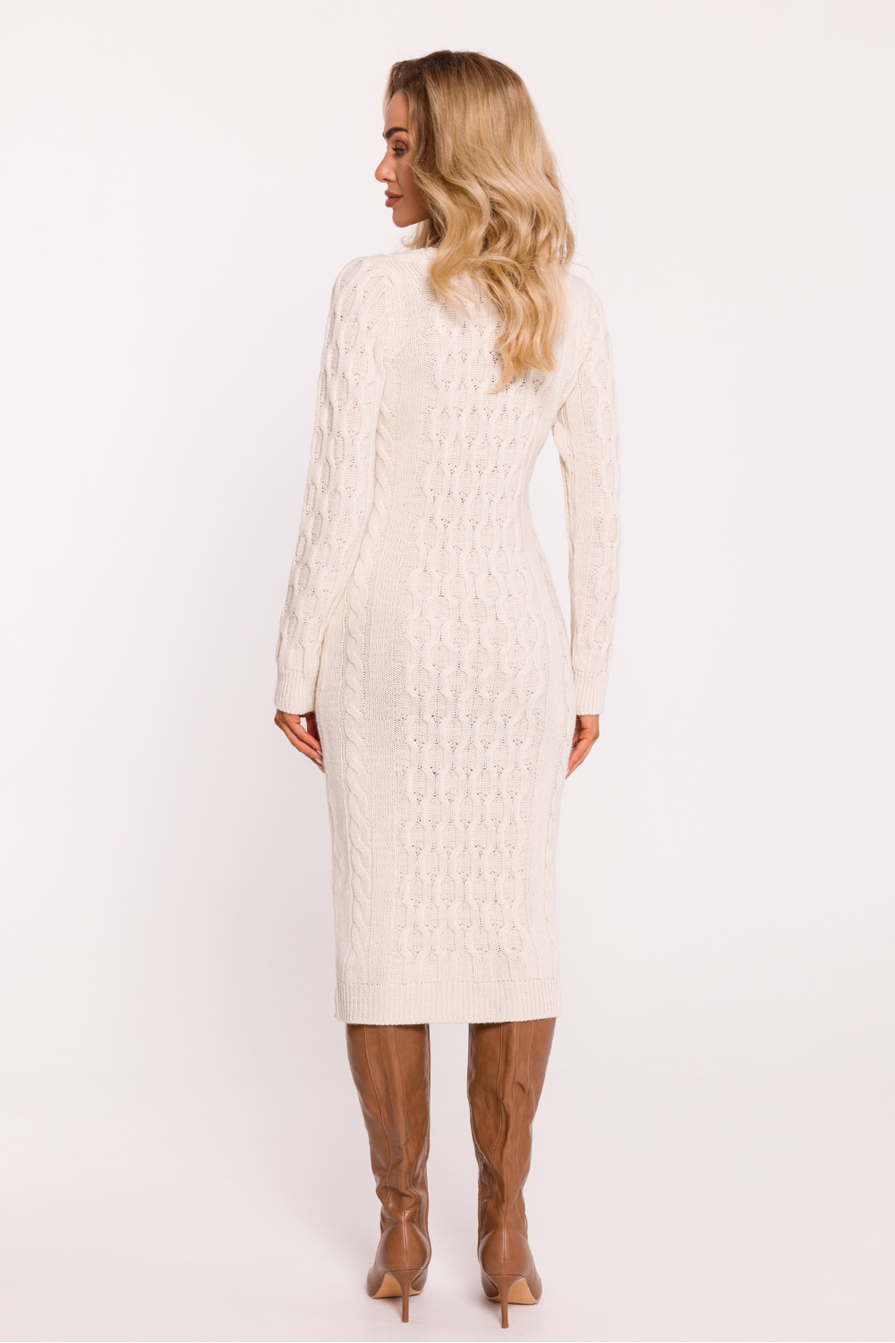 Sukienka Model MOE824 Kość słoniowa - Moe - obrazek 2