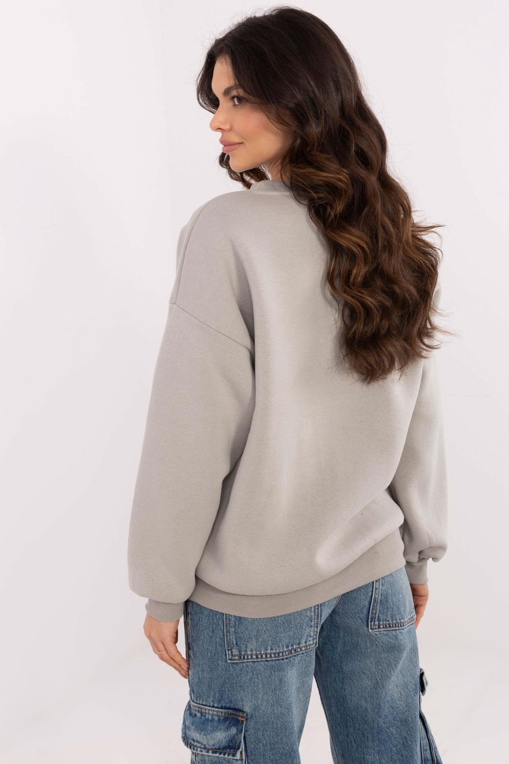 Bluza Damska Model EM-BL-617-16.01X Dark Grey - Factory Price - obrazek 3