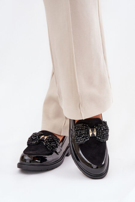 Mokasyny Model S.Barski HY51-319 Black - Step in style