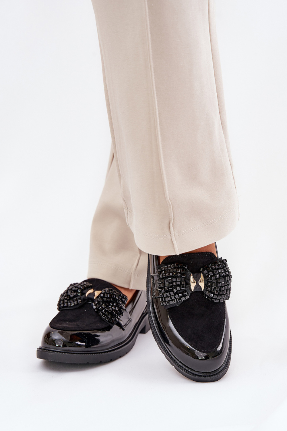 Mokasyny Model S.Barski HY51-319 Black - Step in style