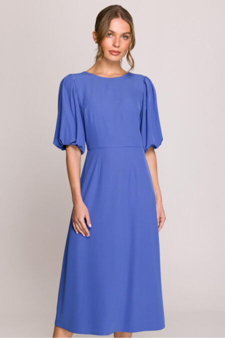 Sukienka Model S399 Blue - Stylove