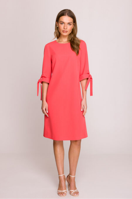 Sukienka Model S393 Coral - Stylove