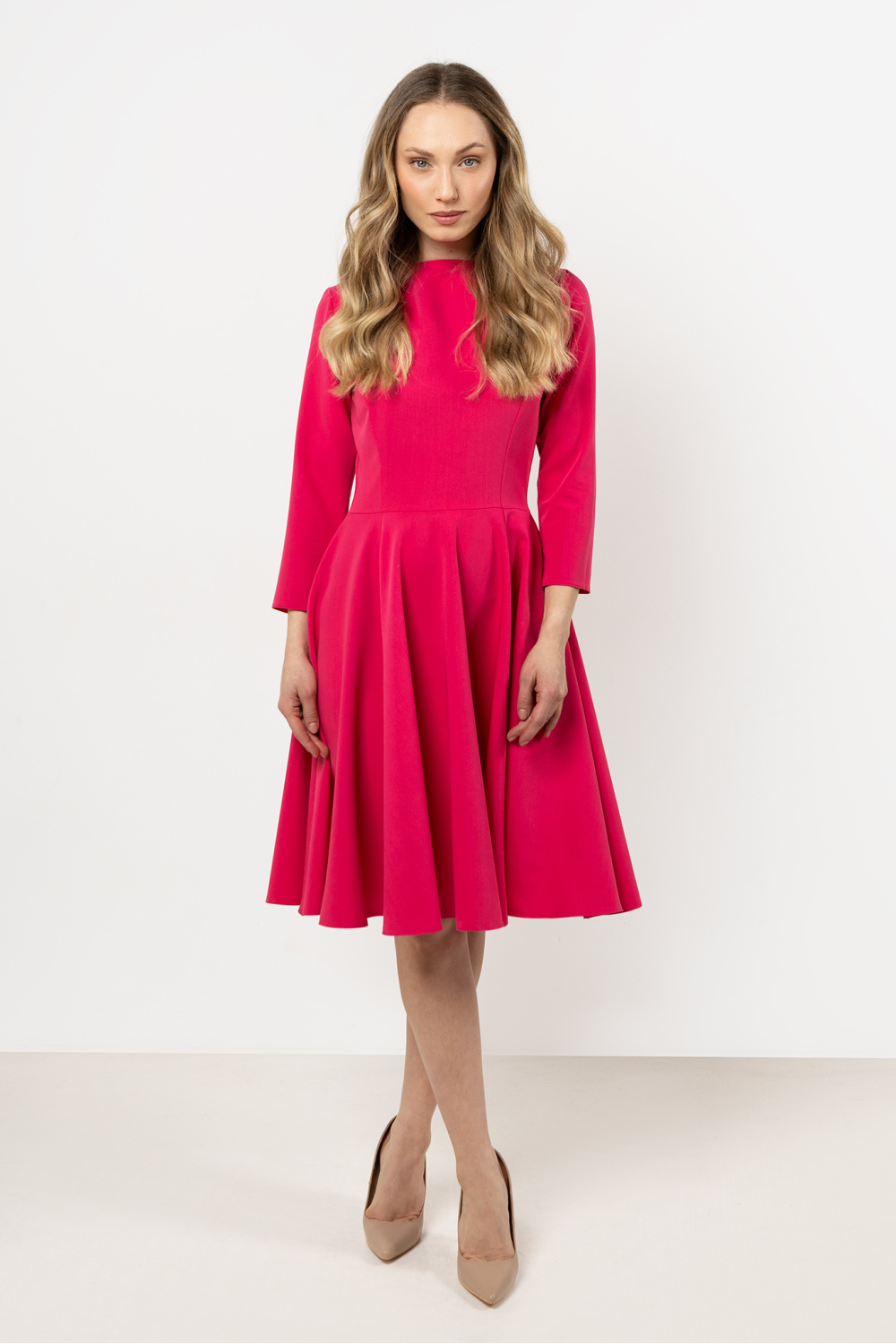 Sukienka Model A707 Pink - awama
