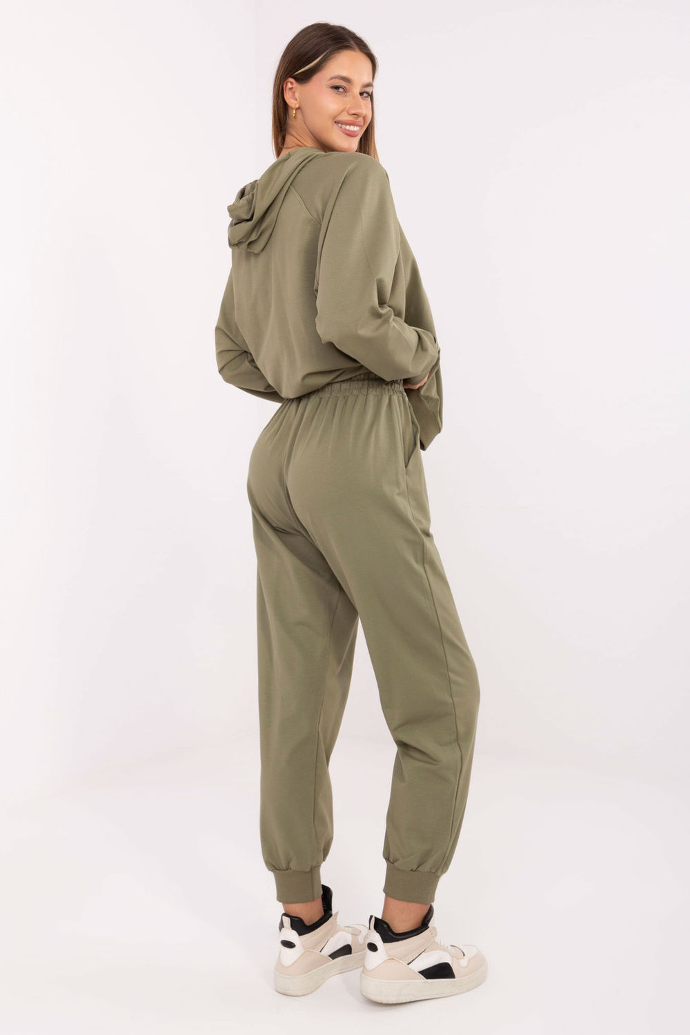 Spodnie Komplet Model RV-KMPL-A884.22 Khaki - Relevance - obrazek 3