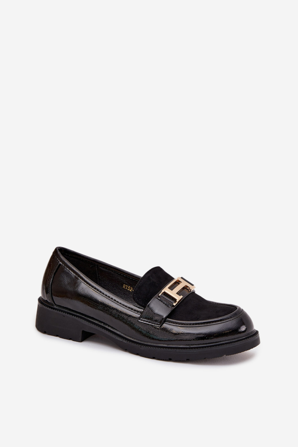 Mokasyny Model S.Barski HY52-545 Black - Step in style - obrazek 2