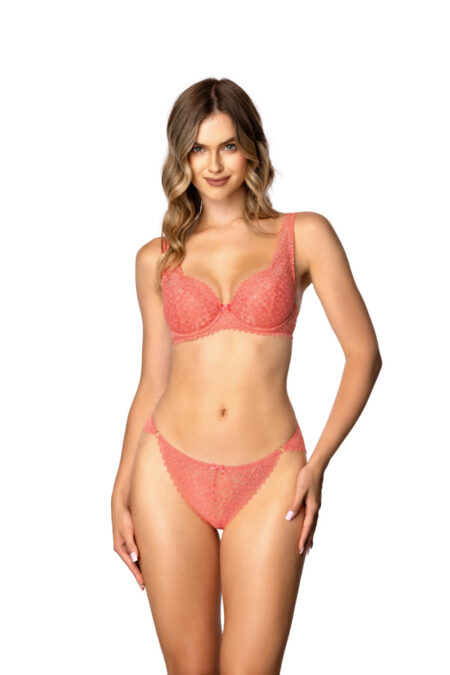 Biustonosz push up Biustonosz Usztywniany Model Gravity M-4050/22 Coral - Mat