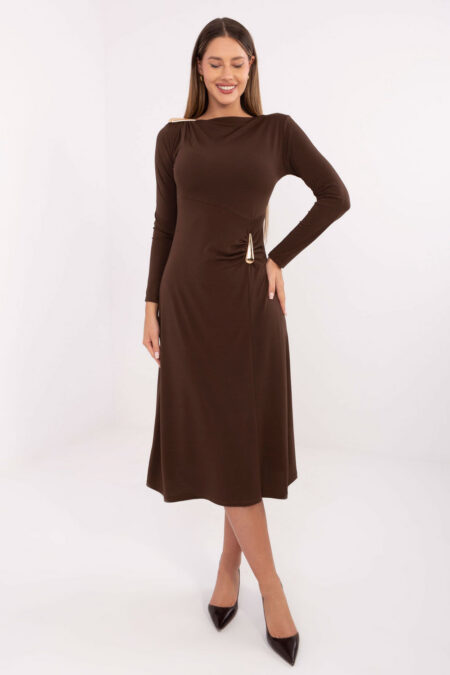 Sukienka Model IT-SK-21900.00 Brown - Italy Moda