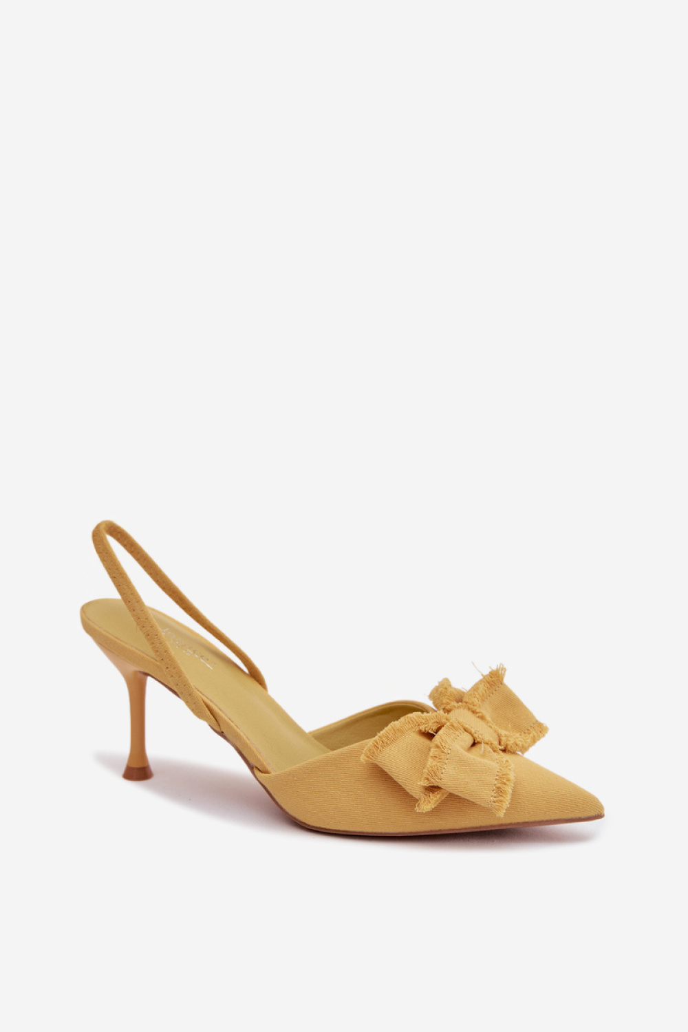 Sandały Model Hestia 100-479 Yellow - Step in style - obrazek 2
