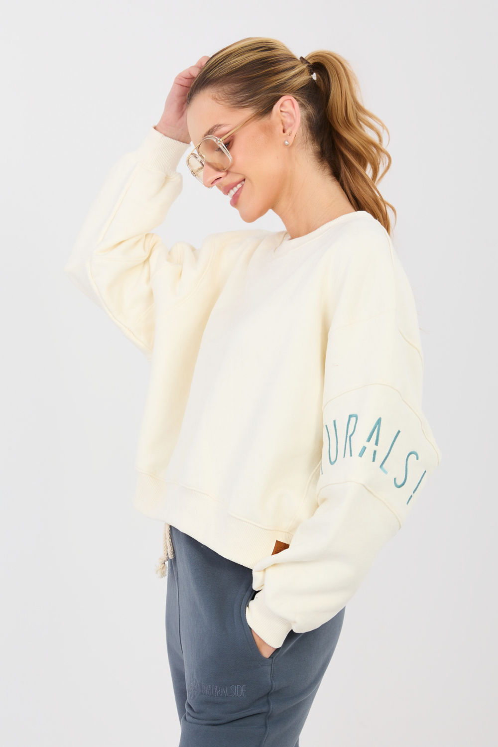 Bluza Damska Model NS-BL-NS26117.02 Ecru - Factory Price - obrazek 2