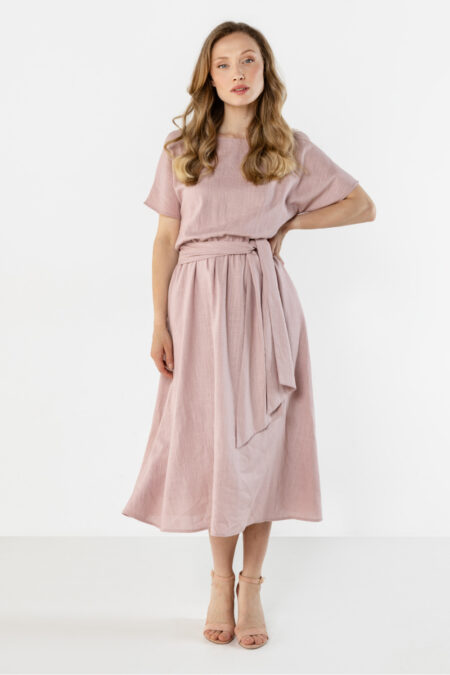 Sukienka Model A770 Dirty Pink - awama