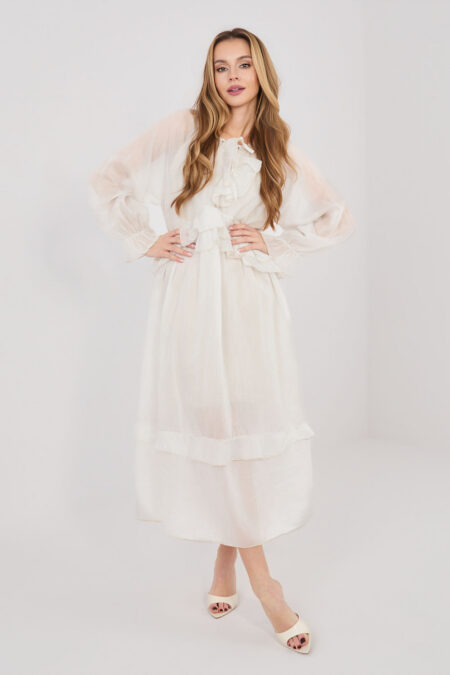 Sukienka Model IT-SK-51600.19 Light Beige - Italy Moda