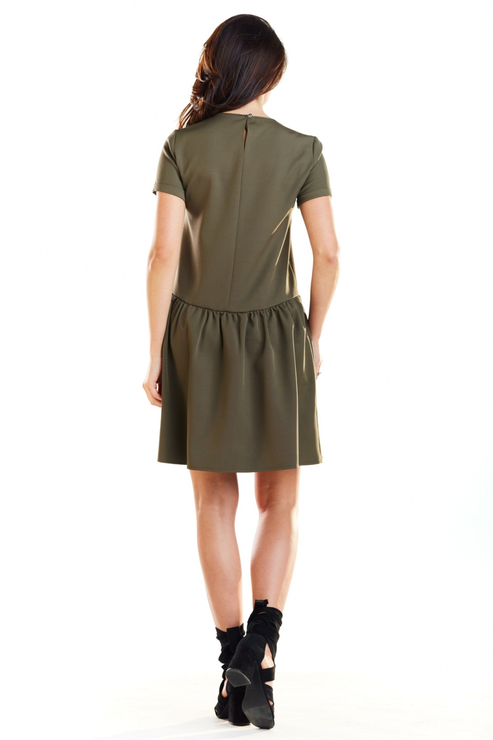 Sukienka Model A277 Khaki - awama - obrazek 3