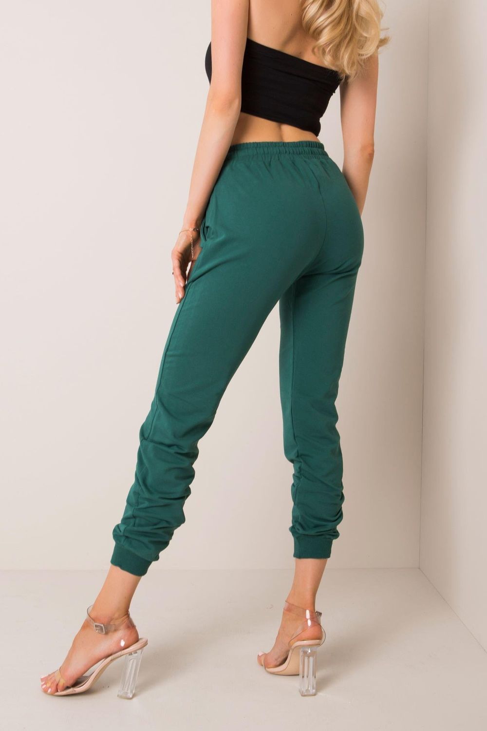 Spodnie Dresowe Model RV-DR-5040.02X Dark Green - BFG - obrazek 3