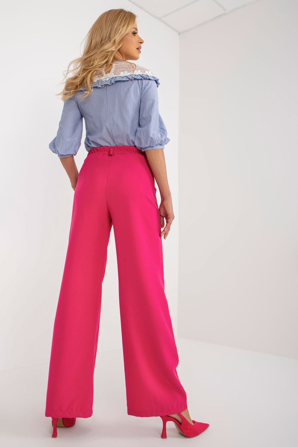 Spodnie Damskie Model DHJ-SP-15679-1.30X Dark Pink - Italy Moda - obrazek 3